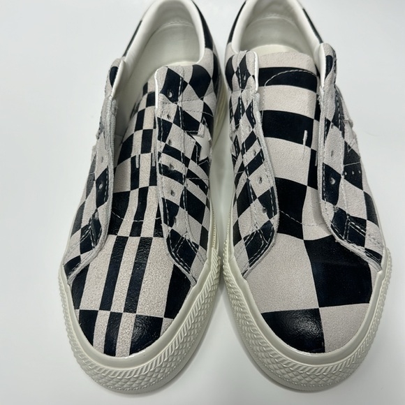 Converse OneStar Ox Checked Black and White shoes, sneakers. New in box. - Picture 5 of 7